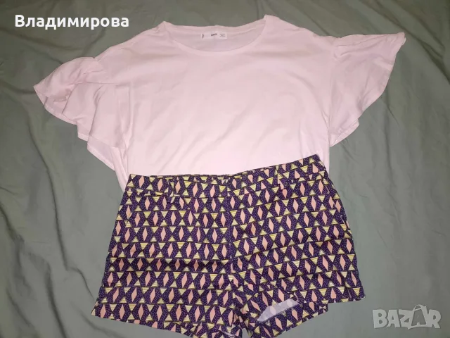 Дънкова пола, дънкови къси панталони и др. летни дрешки, снимка 5 - Комплекти - 55328076