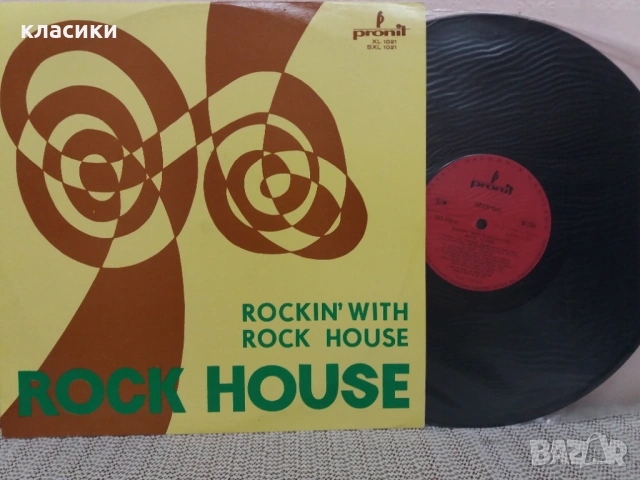 Грамофонна плоча ROCK HOUSE , снимка 2 - Грамофонни плочи - 54500172