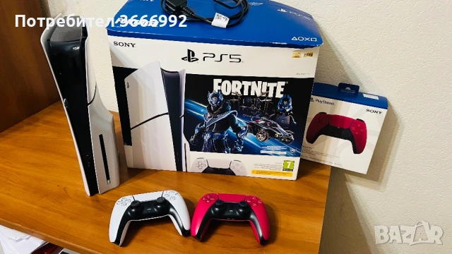 PS5 console и два джойстика, снимка 3 - PlayStation конзоли - 54344192