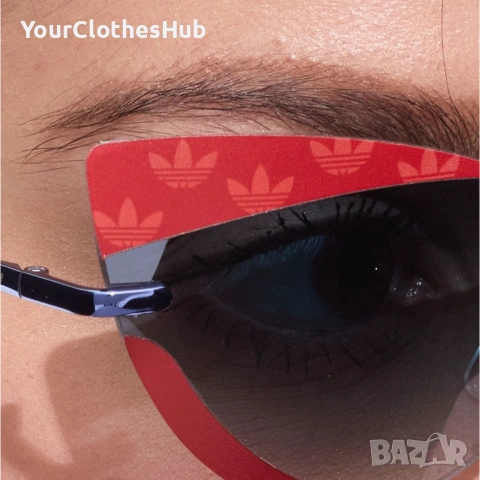 НОВИ Adidas Дамски слънчеви очила котешко око с UVA и UVB защита, снимка 3 - Слънчеви и диоптрични очила - 54912832