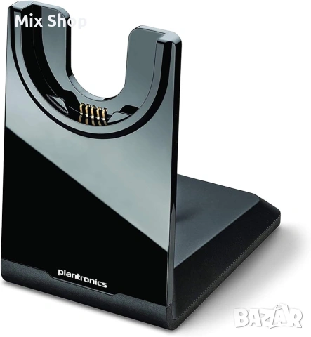 Нов Plantronics Voyager Focus UC B825 Bluetooth стерео слушалки със зареждаща станция, с USB-A BT, снимка 4 - Друга електроника - 55153899
