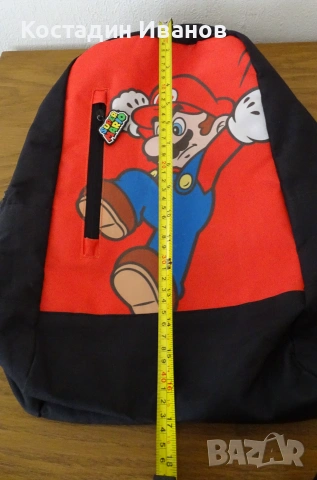 Nintendo Super Mario раница Супер Марио, снимка 9 - Раници - 55059033