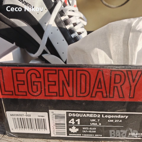 Мъжки обувки Dsquared Legendary , снимка 7 - Маратонки - 54608725