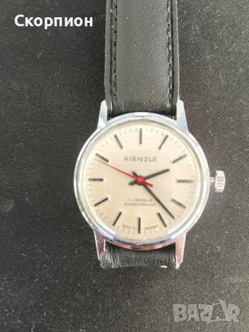 Мъжки часовник - KIENZLE - 7 РУБИНА - SHOCKPROOF - Германия, снимка 9 - Джобни - 46794100
