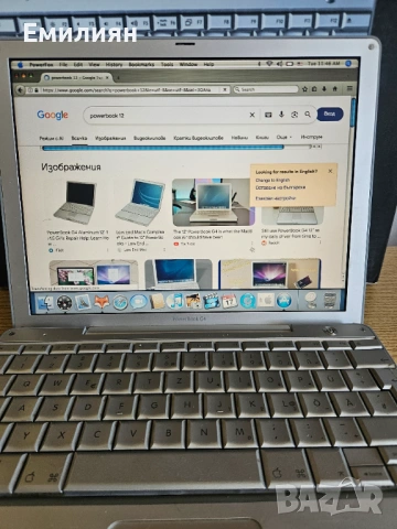 Ретро Apple PowerBook G4 12", Mac OS X Tiger,  оригинална опаковка, снимка 4 - Лаптопи за дома - 54833521