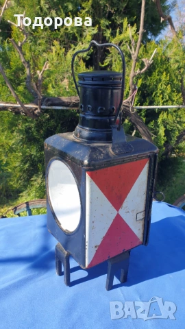 Стар немски жепейски газов фенер