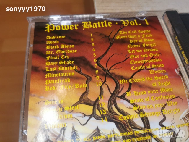 POWER BATTLE VOL.1 CD-ВНОС GERMANY 1006260944H2E6R, снимка 14 - CD дискове - 54843607