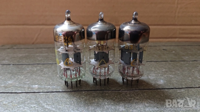 Радиолампи RFT ECC81, ECC83. , снимка 2 - Ресийвъри, усилватели, смесителни пултове - 54351185