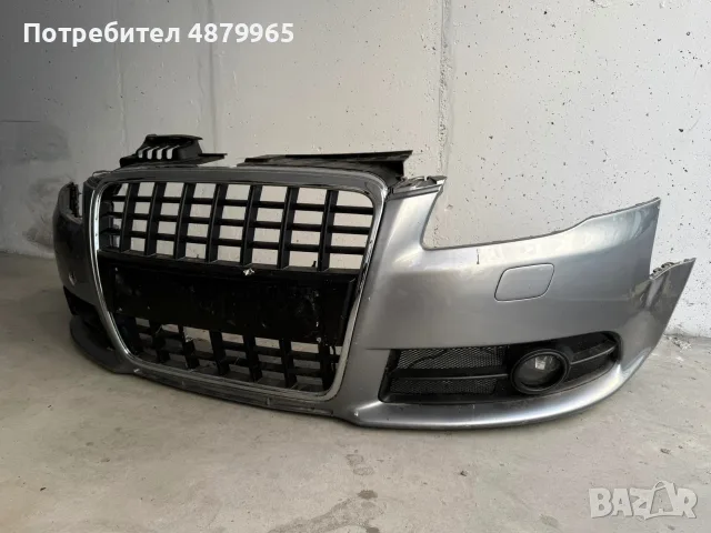 S-line предна браня Ауди б7, снимка 2 - Автомобили и джипове - 55294380