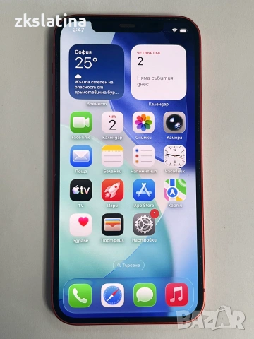 ***НЕРАЗЛИЧИМ ОТ НОВ*** Iphone 12 64GB 78%BH