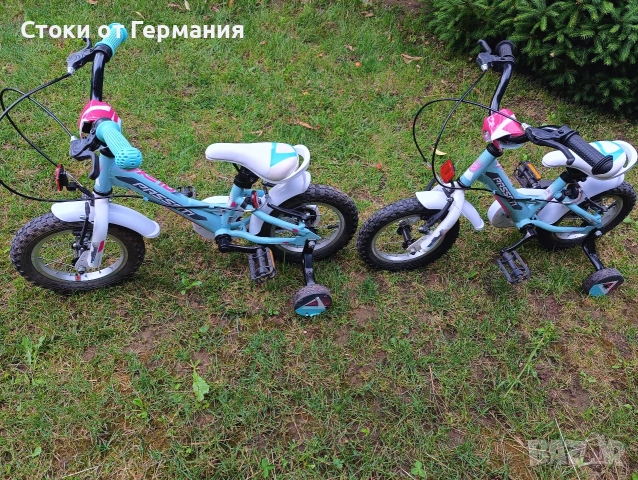 Детски колела за близнаци 12 цола , снимка 4 - Велосипеди - 54961616