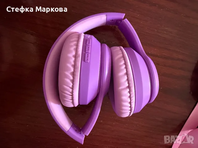 Детски безжични слушалки Tonoshark с калъф, снимка 2 - Слушалки и портативни колонки - 55396601