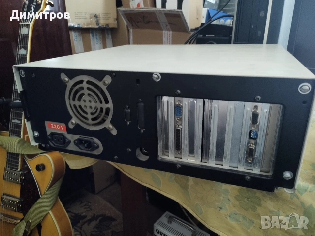 Работещ 386 компютър с периферия, снимка 6 - Работни компютри - 54180400