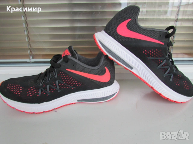  Дамски маратонки за бягане Nike Air Zoom Winflo 3, снимка 4 - Маратонки - 53978817