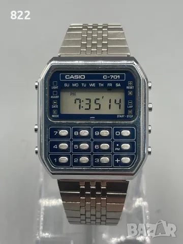 Часовник CASIO C-701, снимка 13 - Антикварни и старинни предмети - 55492149