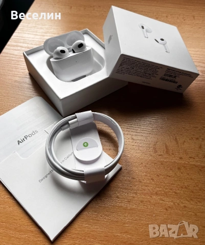 AirPods 3 – Пространствен звук | Чист звук | Налични, снимка 3 - Bluetooth слушалки - 54430966