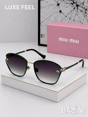 MIU MIU 🫟Дамски Слънчеви Очила , снимка 3 - Слънчеви и диоптрични очила - 54509216