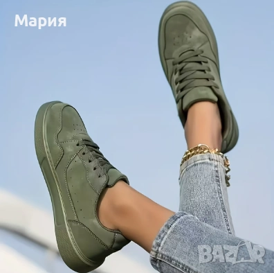 ЗЕЛЕНИ всесезонни маратонки №38,5   