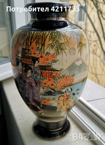 ЛУКС азиятска ваза НОВО