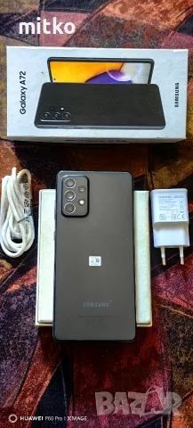 SAMSUNG GALAXY A72-Перфектно състояние.Пълен комплект , снимка 11 - Samsung - 55448651