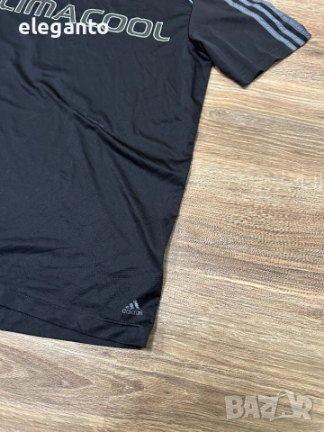 Мъжка Vintage тениска Adidas Climacool performance Т-shirt , L размер, снимка 4 - Тениски - 54468100