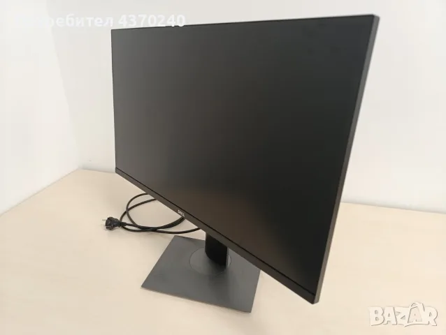 27" Монитор DELL (Full HD / IPS / Черен) – Март 2021 г. , снимка 3 - Монитори - 55570678