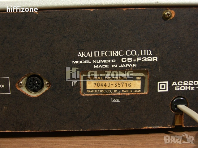 ДЕК    Akai cs-f39r , снимка 9 - Декове - 54329359