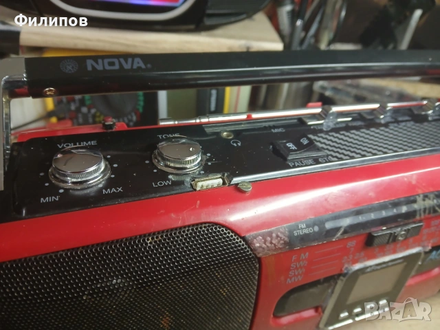 nova rx-22 фм радио/юсб плейър, снимка 2 - Радиокасетофони, транзистори - 54579848