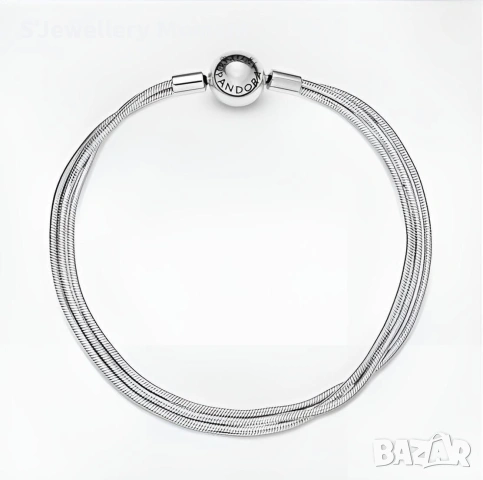 Гривна PANDORA Moments Multi Snake Chain Bracelet, снимка 2 - Гривни - 55132806