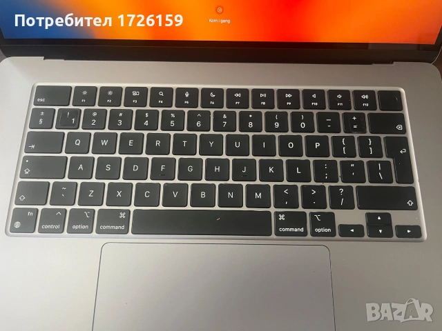 Лаптоп Apple MacBook Air A2941, 15 inch, снимка 3 - Лаптопи за дома - 55088497