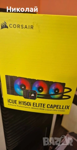 Охлаждане за процесор  Corsair Elte Caapellix H150I, снимка 2 - Други - 54487026