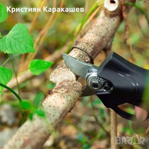 Градинска акумулаторна ножица KRAFTROYAL 36v/8Ah, снимка 4 - Градинска техника - 54266385