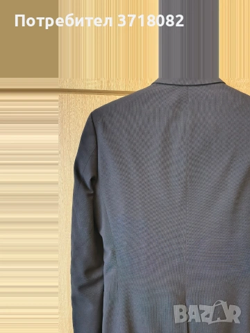 Мъжки тъмно син костюм 44р-р, снимка 2 - Тениски - 54310010