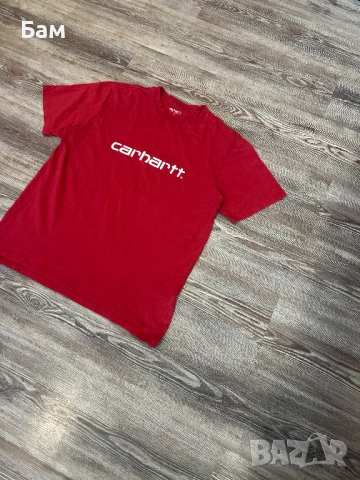 Оригинална мъжка тениска Carhartt размер Л, снимка 3 - Тениски - 54754008