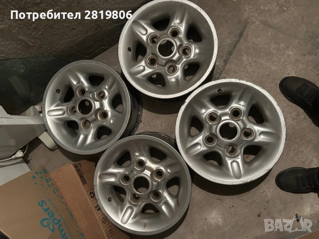 Джанти 16’ цола Land Rover Discovery 1 5x165.1mm 7J, снимка 4 - Части - 54134020
