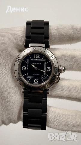 Cartier Pasha de Cartier Automatic W31074M7 | Swiss Made | Оригинал, снимка 2 - Мъжки - 55278061
