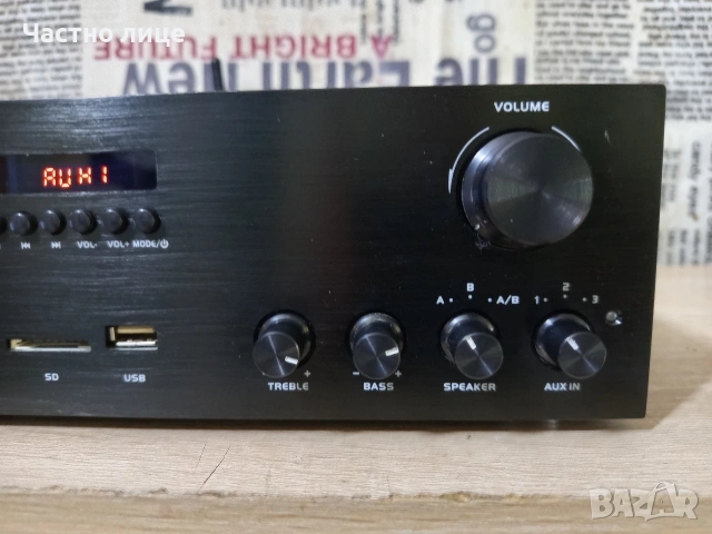 Усилвател " dynavox" VT-80MK, снимка 2 - Ресийвъри, усилватели, смесителни пултове - 54098811