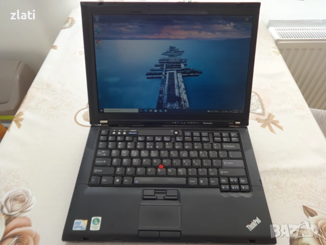 Lenovo ThinkPad T400 14.1" Intel Core 2 Duo T9400 2.53GHz/RAM 6GB/SSD 120GB /Win 10 Pro, снимка 3 - Лаптопи за работа - 54542523