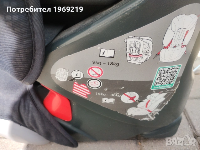 Детско столче за кола Britax Römer Evolva 123 (9 м. - 12 г.) 9 - 36 кг, снимка 4 - Столчета за кола и колело - 54725726