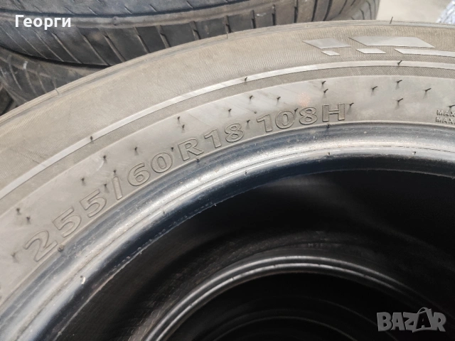 4бр. летни гуми 255/60/18 Kumho, снимка 4 - Гуми и джанти - 54481893