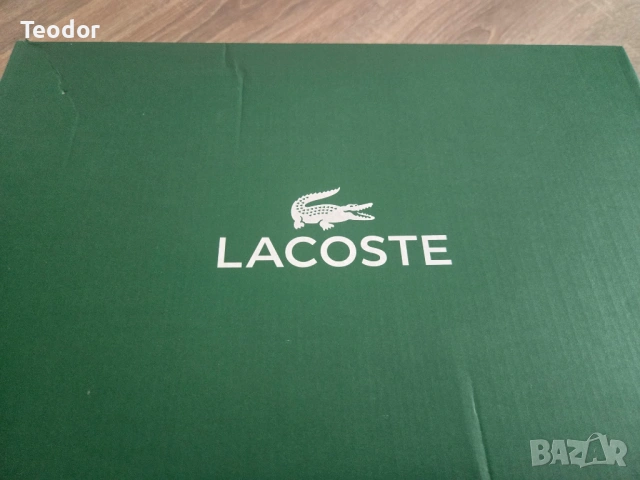 Нови маратонки Lacoste 43 номер, снимка 2 - Маратонки - 54809725