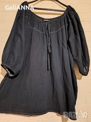 СТРАХОТНА ПАМУЧНА ТУНИКА 3XL-4XL, снимка 4 - Туники - 54813170