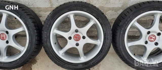 Джанти Enkei 16цола 4х114.3 , 6.5j , et45 , 205/50/16 Honda , Nissan, снимка 4 - Гуми и джанти - 55479785