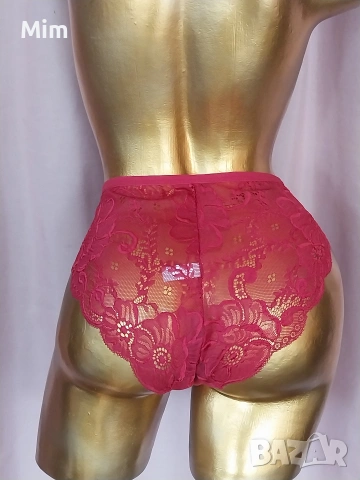 2XL Червена дантелена бикина 