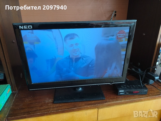 Телевизор Нео 22 инча, снимка 4 - Телевизори - 54579051
