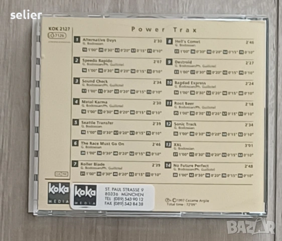 Georges Bodossian - Philippe Guillotel ‎– Power Trax Оригинален диск Издание 🇫🇷 FRANCE 1997г Стил:, снимка 3 - CD дискове - 54416291