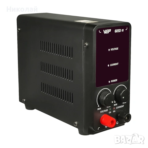 Захранващ блок WEP 605D-III, 60V, 5A, импулсен, с цифров дисплей (V/A/W), снимка 4 - Друга електроника - 55185732