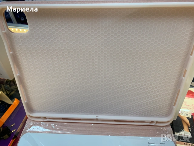 Смарт Клавиатура с кейс 11,5" /Розов / Smart kayboard case 12", снимка 6 - Калъфи, кейсове - 54036804