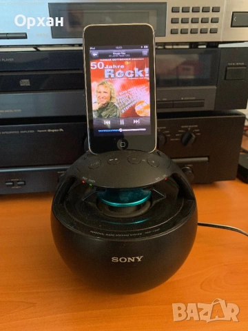 Маркова докинг станция Sony RDP-V20iP (360° звук) – Перфектно състояние!