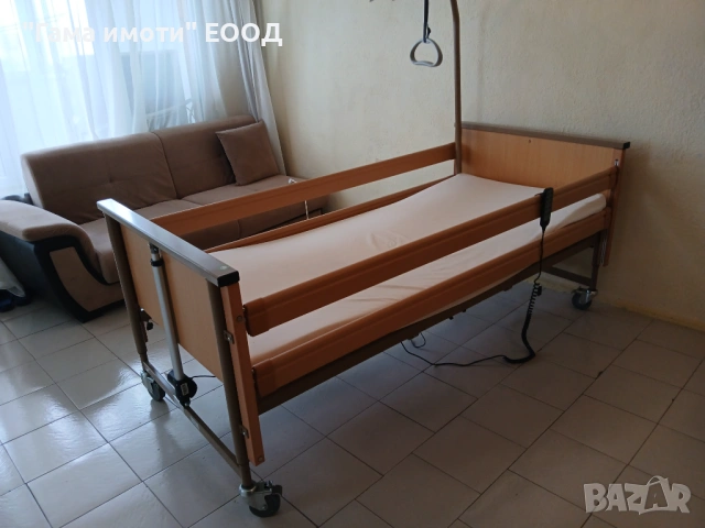 Електрическо болнично легло с дистанционно управление - използвано, снимка 3 - Други - 54792747